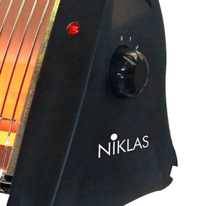 Niklas - Stufa elettrica al quarzo 1200 W