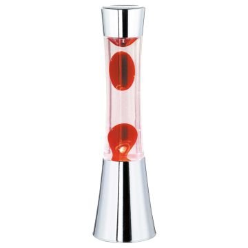Lava Lamp.Curva Gadget Cro+Rosso H40 Trio Grigio 25%