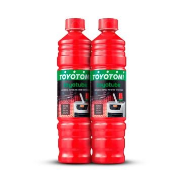 Toyotube set 3 Lt - 2 bottiglie di combustibile liquido per stufe Zibro by Toyotomi Toyotomi Rosso