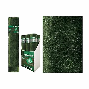 Olimpico - Tappeto di erba sintetica in PP+Lattice - 2x3m/10mm No Brand Verde