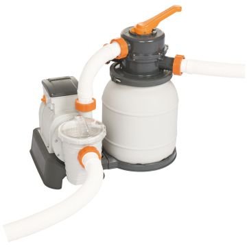 Bestway Flowclear Pompa di filtraggio a sabbia da 5,678 L/H Bestway Grigio 30%