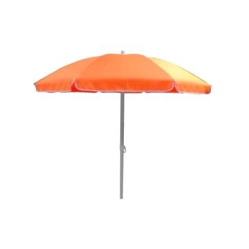 Solero - Ombrellone da spiaggia inclinabile con custodia, colore arancione No Brand Arancione