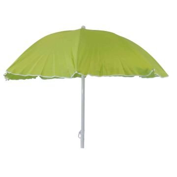 Solero - Ombrellone da spiaggia inclinabile con custodia, colore verde No Brand Verde